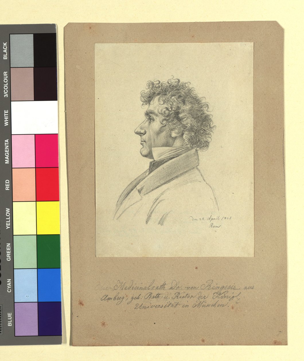 Johann Nepomuk von Ringseis (1785-1880), läkare, rektor av Johann Adam Klein