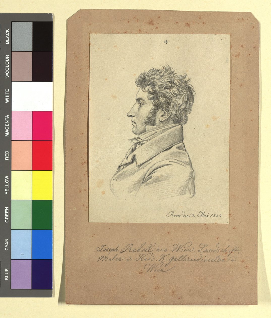 Josef Rebell (1787-1828), målare av Johann Adam Klein