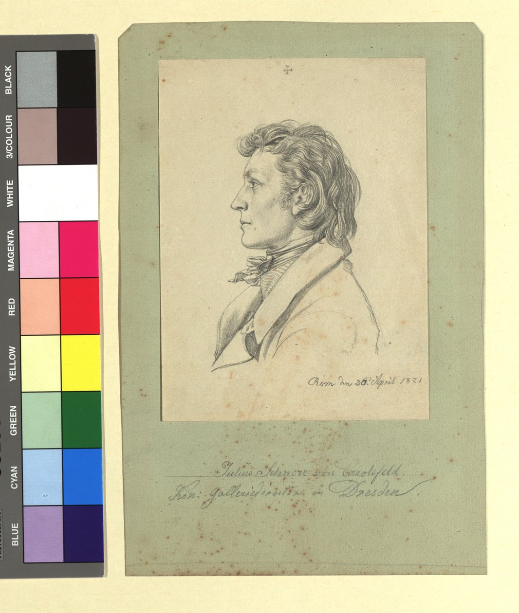 Julius Schnorr von Carolsfeld (1794-1872), målare av Johann Adam Klein