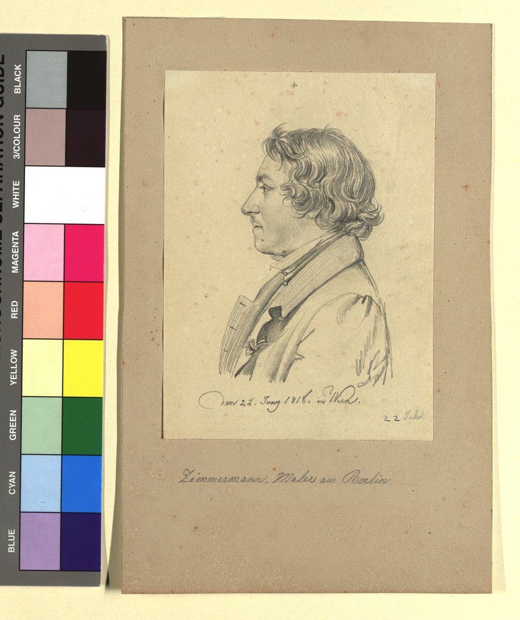 Karl Friedrich Zimmermann (1796–1820), målare av Johann Adam Klein