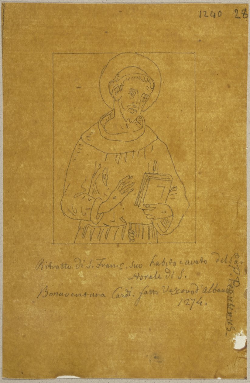 Aus: Sammlung von Umrissen und Durchzeichnungen, Band 2, Blatt 110 av Johann Anton Ramboux