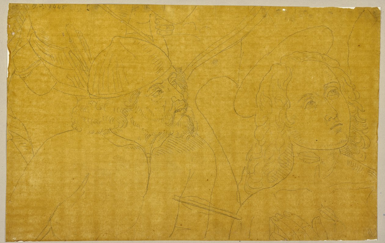 Aus: Sammlung von Umrissen und Durchzeichnungen, Band 7, Blatt 67 av Johann Anton Ramboux