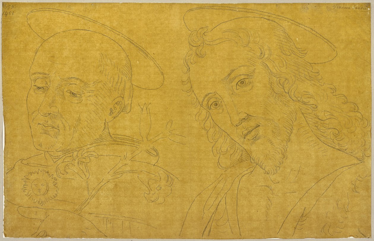 Ur: Samling av konturer och genomritningar, band 7, blad 73 av Johann Anton Ramboux