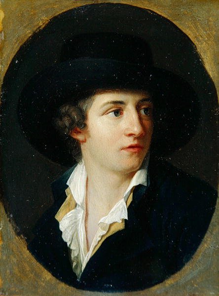 Porträtt av Johann Christian Ruhl av Johann August the Younger Nahl
