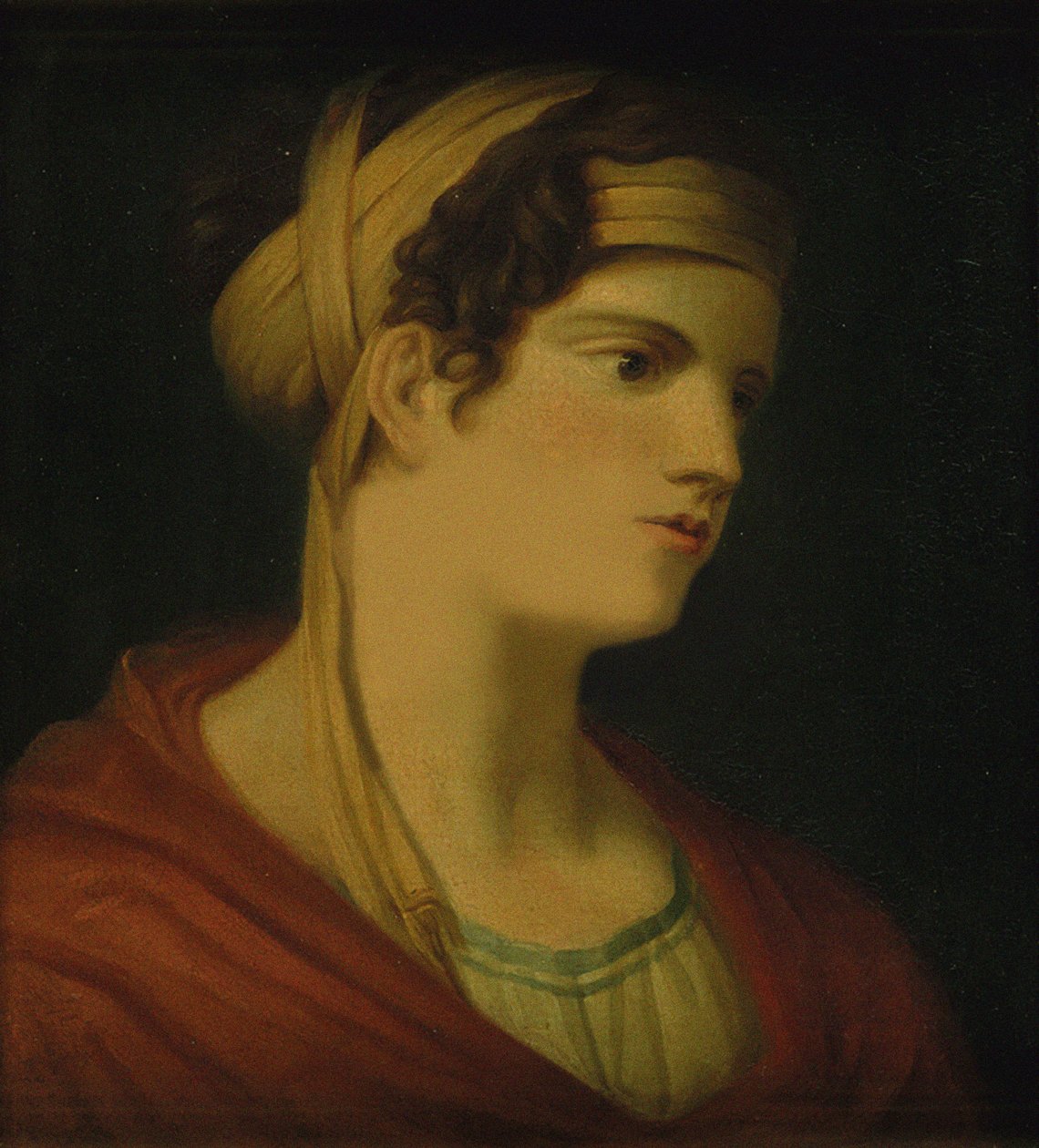 Grevinnan Therese Brunsvik 1775-1861. av Johann Baptist I, Lampi