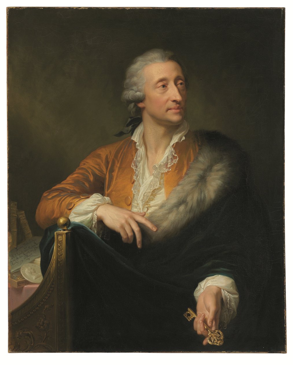 Porträtt av greve Franz Peter Friedrich von Diesbach (1739-1811) av Johann Baptist I Lampi