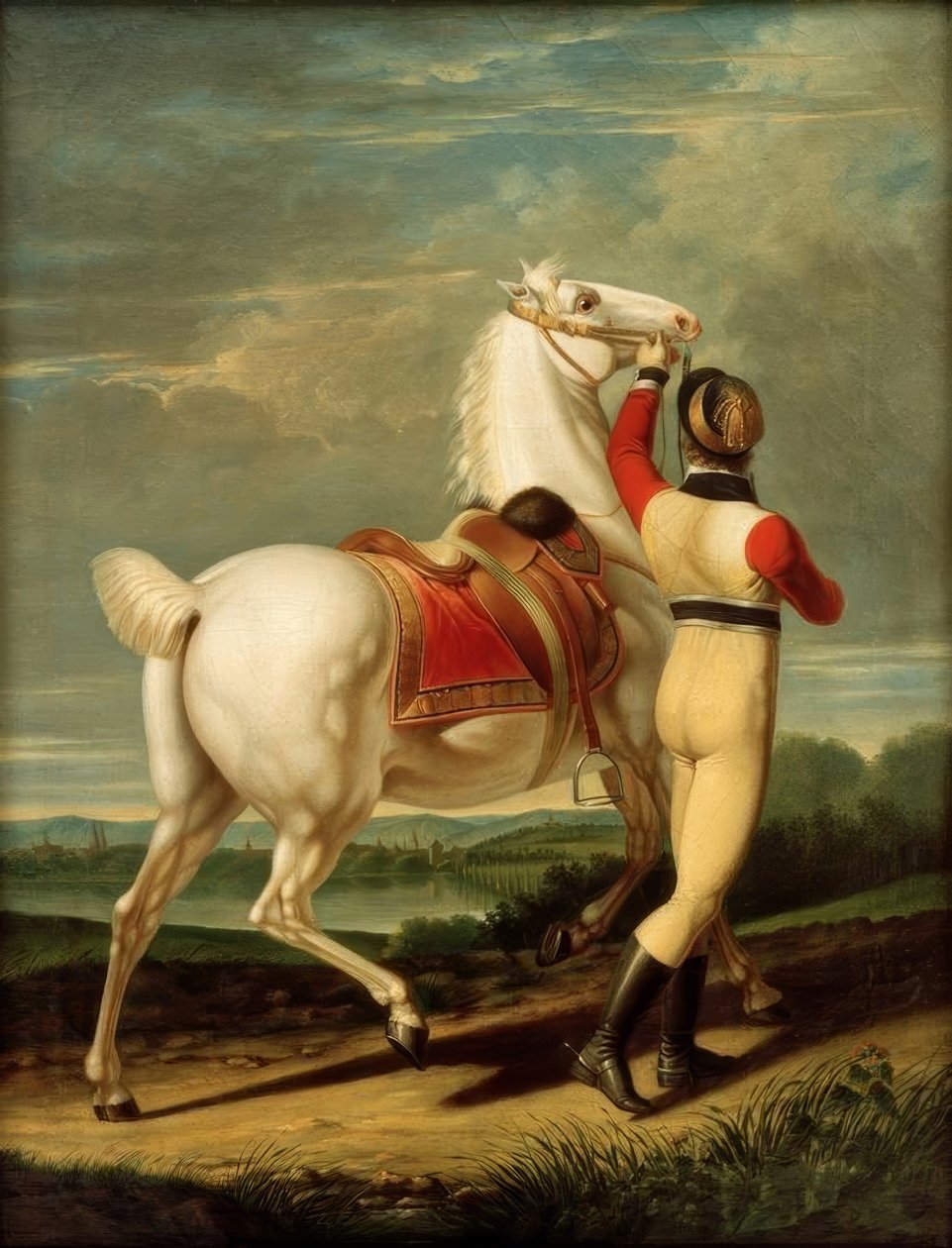 Favorithäst till Friedrich II av Württemberg av Johann Baptist Seele