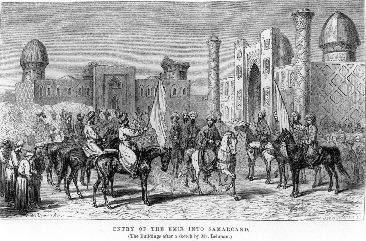 Emirens intåg i Samarkand, från 