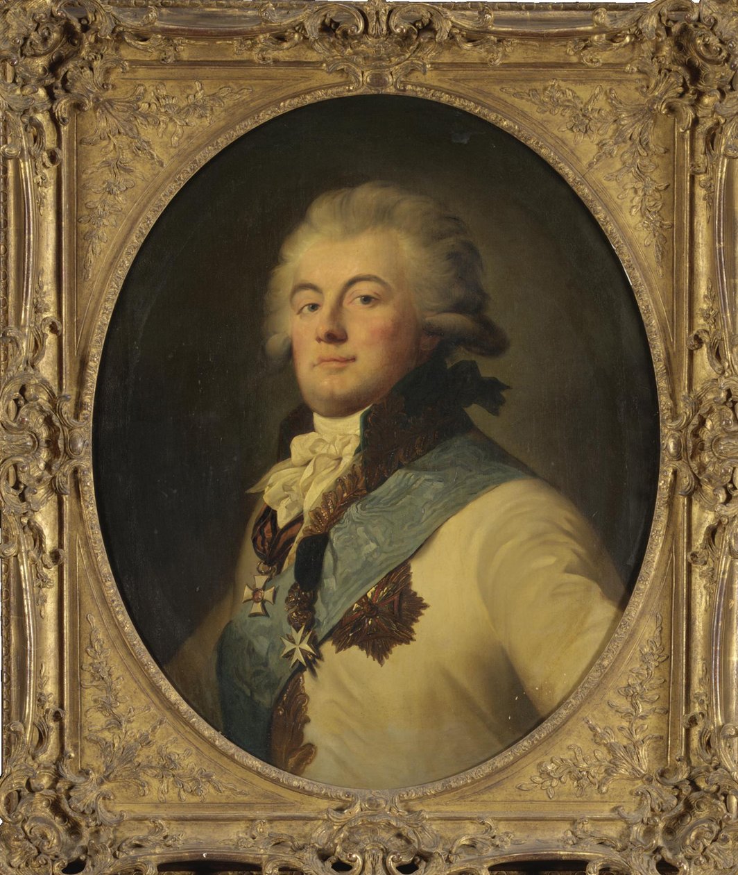 Porträtt av amiral juli Litta Giulio Renato de Litta Visconti Arese av Johann Baptist von Lampi the Elder