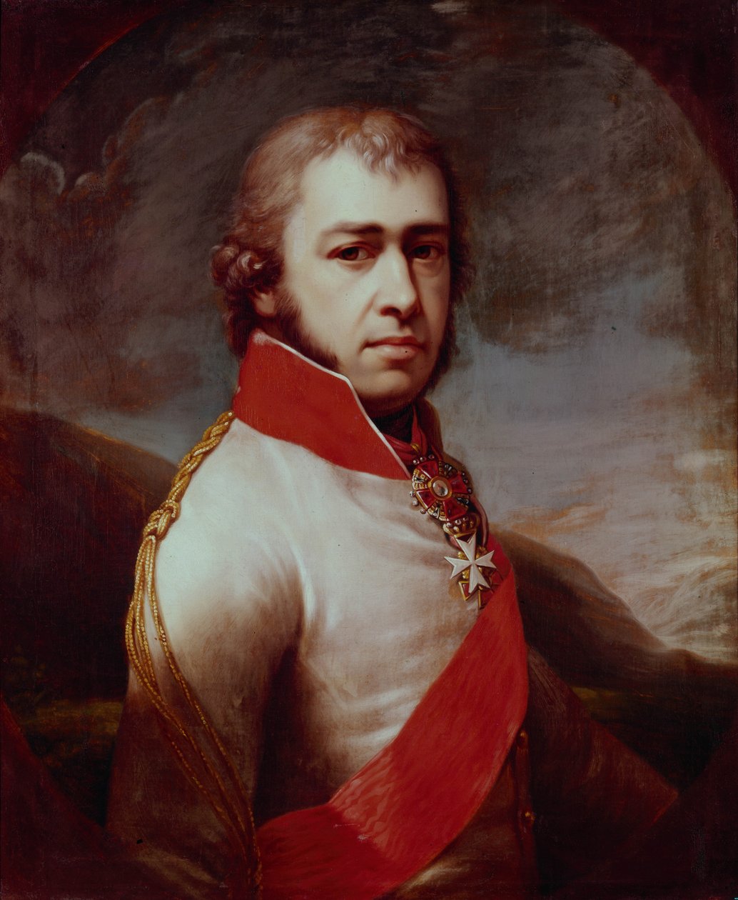 Porträtt av greve Boris Vladimirovich Golitsyn 1769-1813, 1797 av Johann Baptist von Lampi the Elder