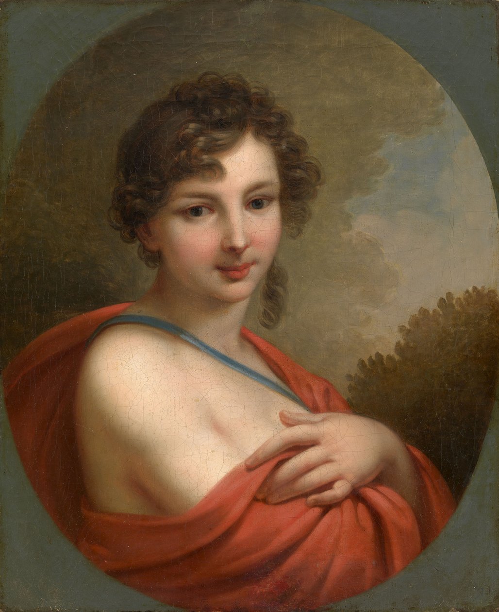 Porträtt av Yelena Naryshkina 17851855, 1800 av Johann Baptist von Lampi the Elder