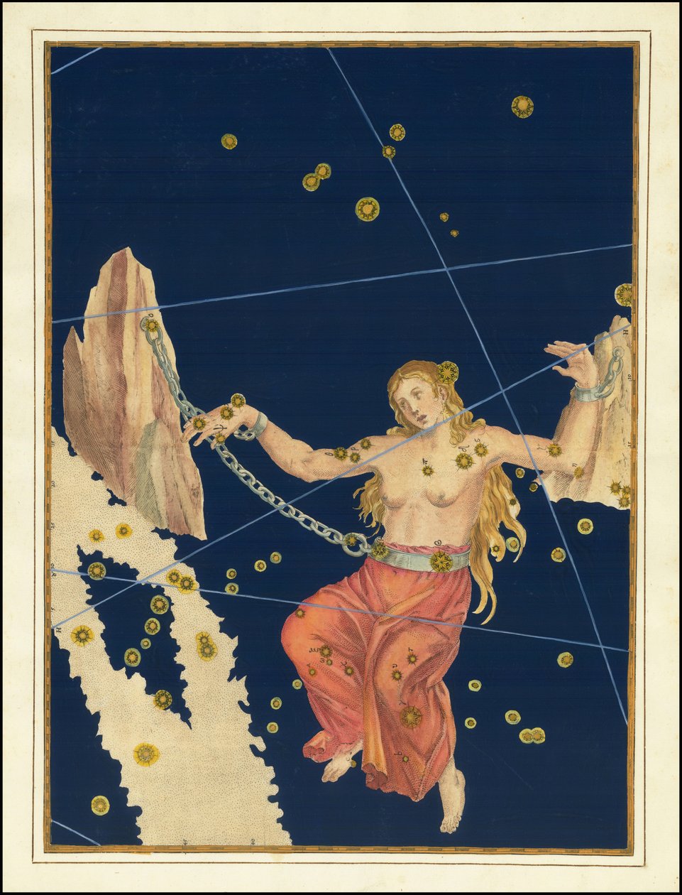 Johann Bayer - Andromeda av Johann Bayer
