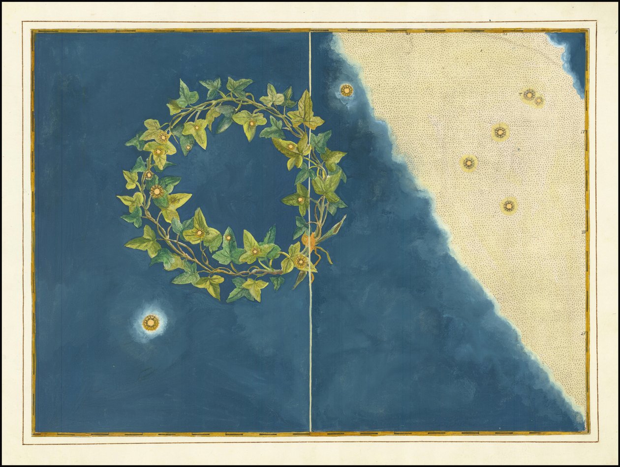 Johann Bayer - Corona Meridionalis av Johann Bayer