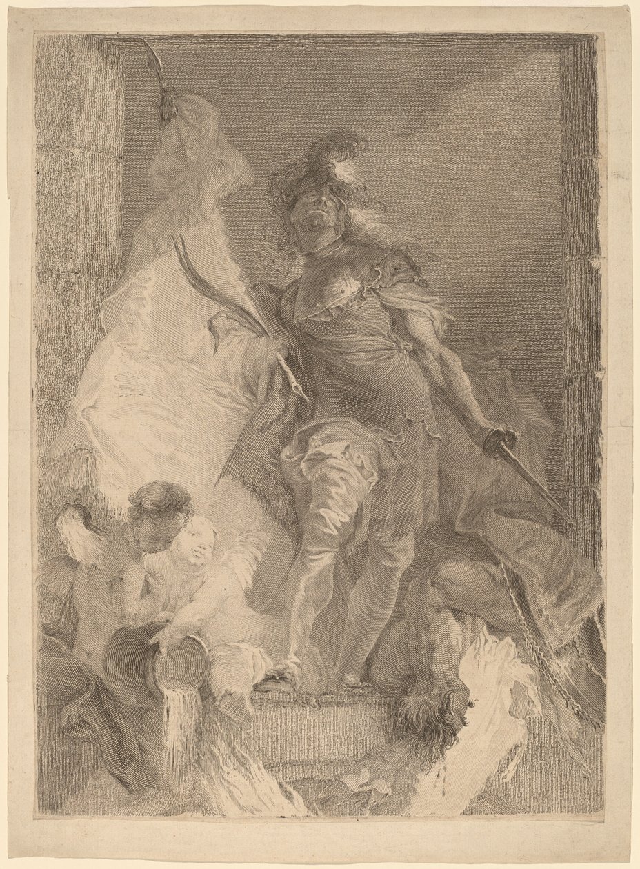 Saint-Florian av Johann Beheim after Franz Anton Maulbertsch
