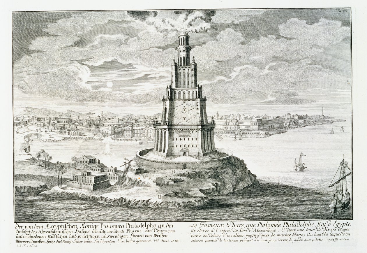 Pharos of Alexandria, plåt 9 från 