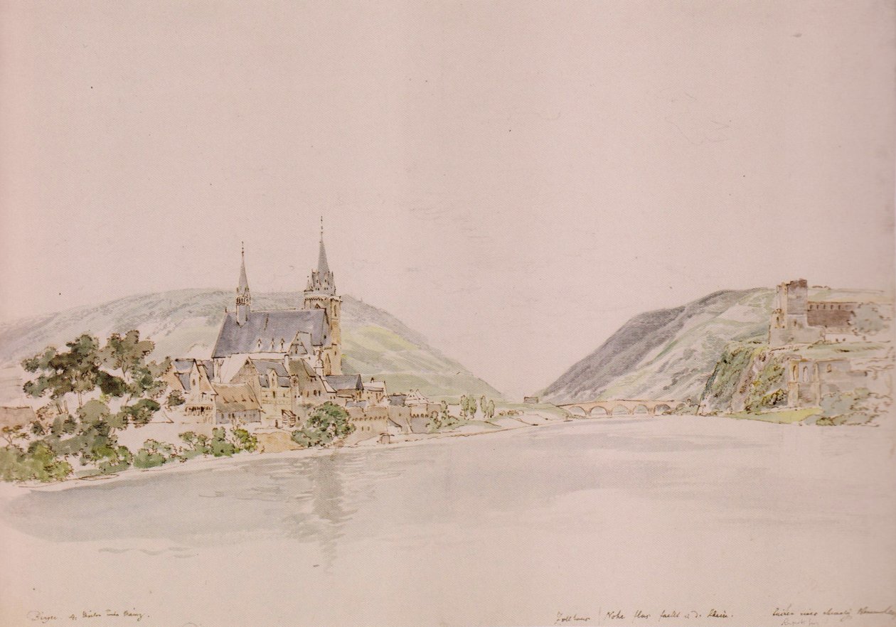 J C Reinhart Bingen 1787 av Johann Christian Reinhart