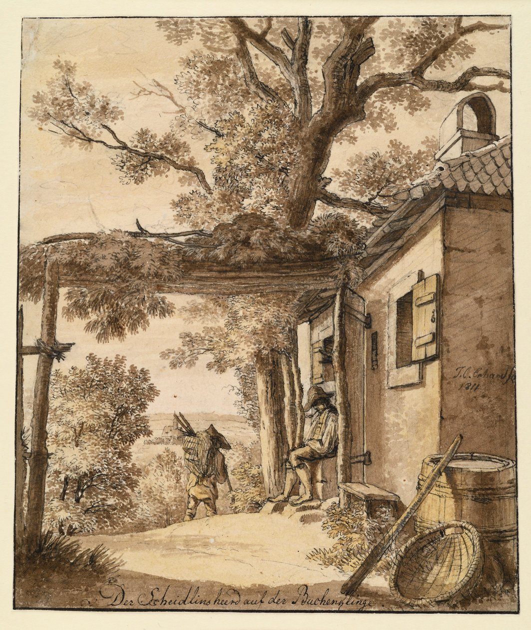 Scheidlin-härden på Buchenklinge av Johann Christoph Erhard