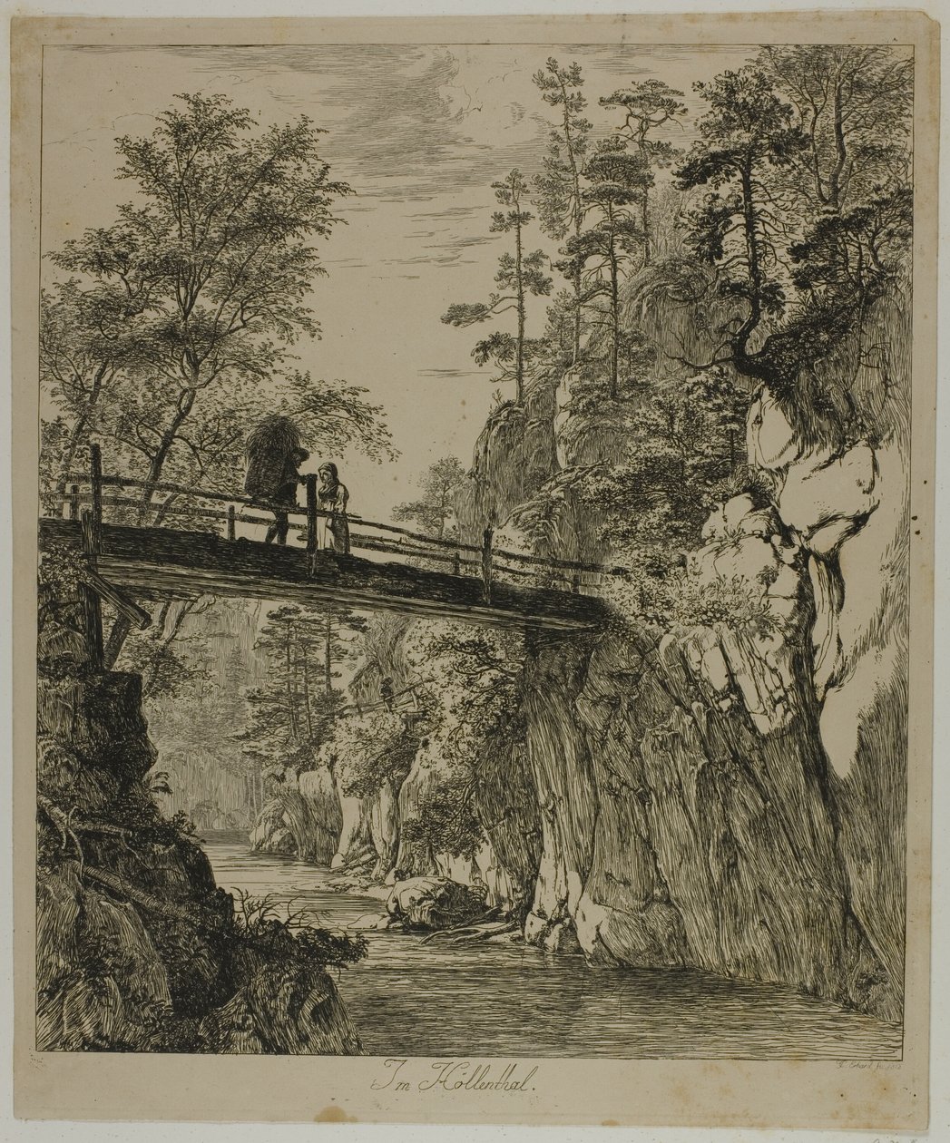 I Höllenthal av Johann Christoph Erhard