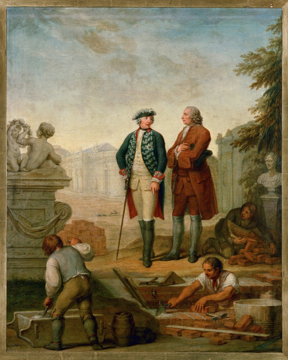 Friedrich II, kung av Preussen och markis d