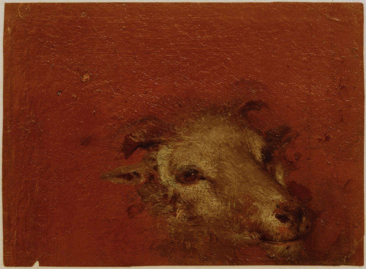Gethuvud av Johann Conrad Seekatz