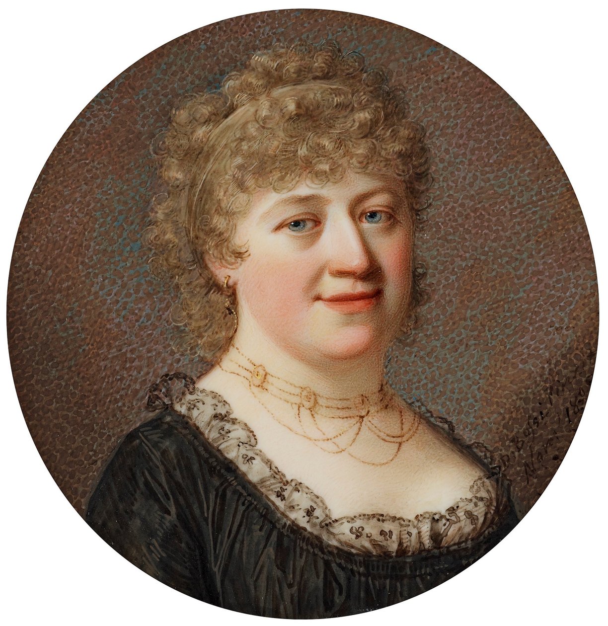 Carolina Susanna Oxelgren (1773-1802) av Johann Dominik Bossi