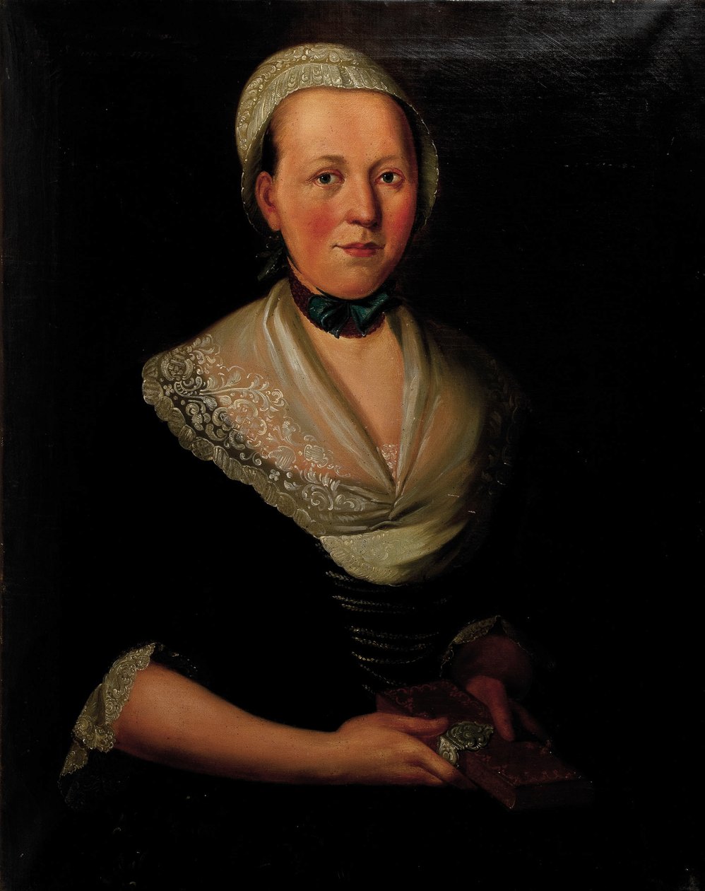 Johann Eberhard Ihle Porträtt av Josenhans Marie Agatha 1779 av Johann Eberhard Ihle