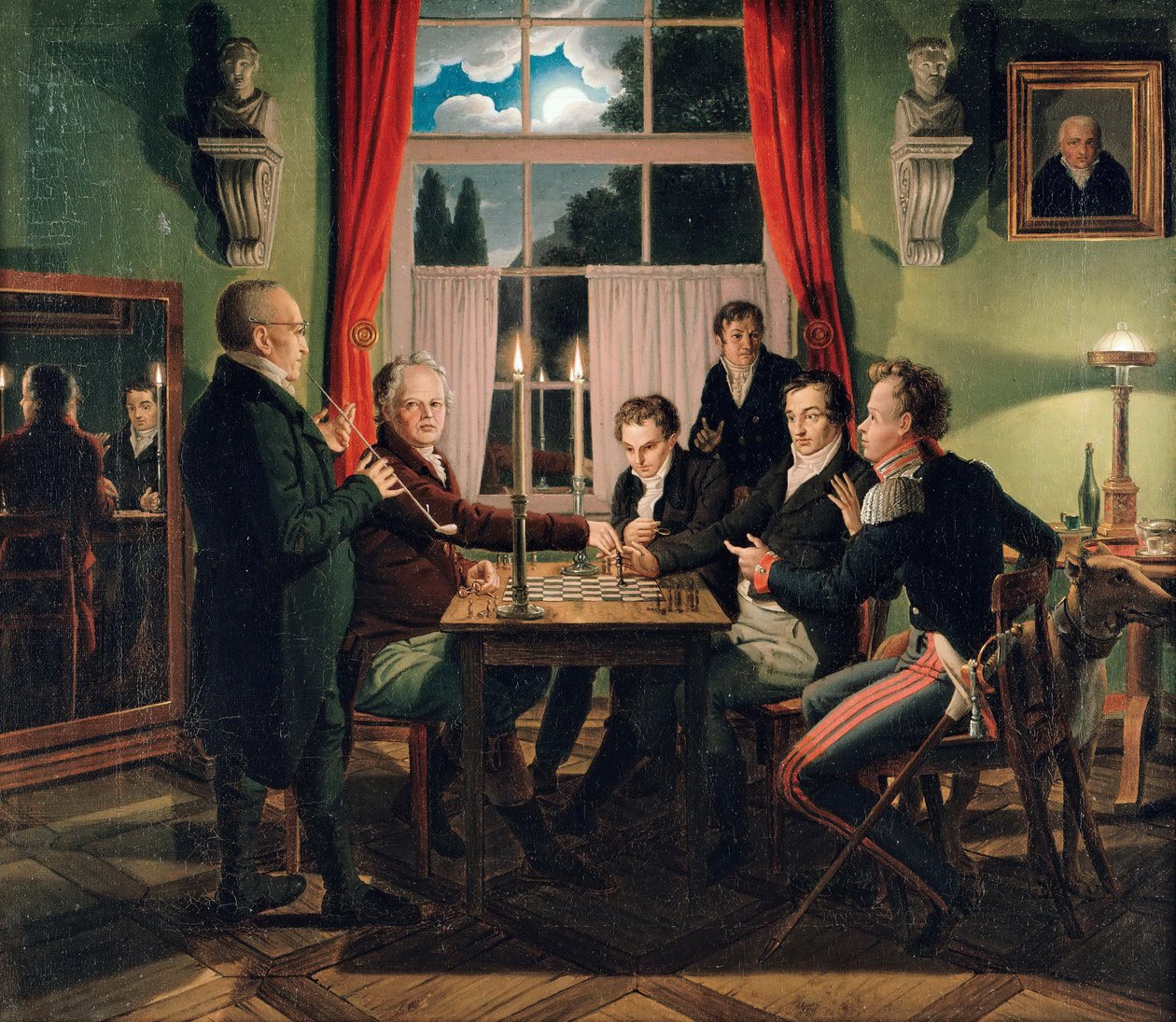 Schackspel av Johann Erdmann Hummel