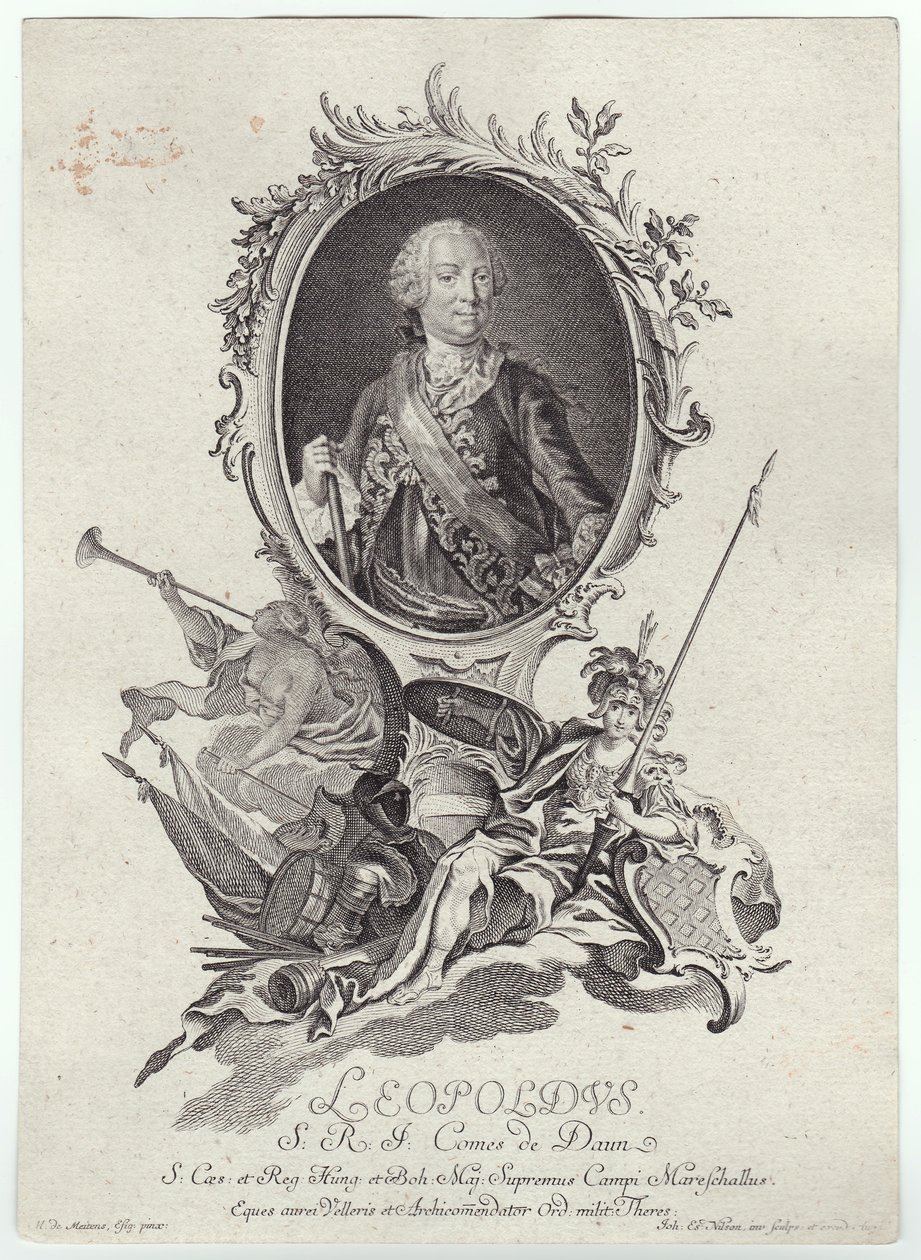 Leopold II (1747-1792) av Johann Esaias Nilson
