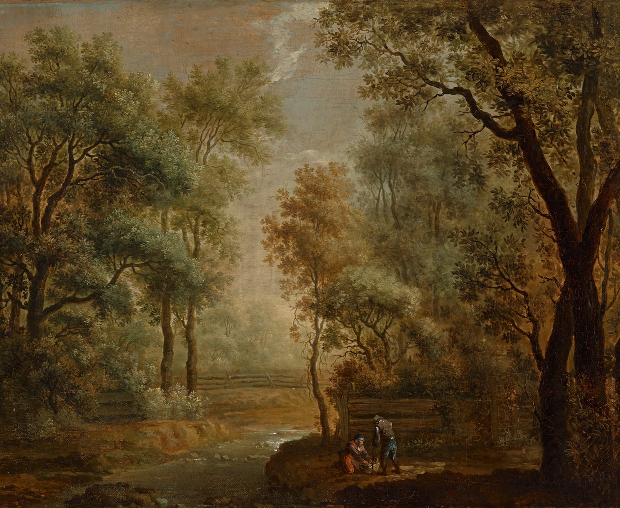 träd landskap av Johann Evangelist Dorfmeister