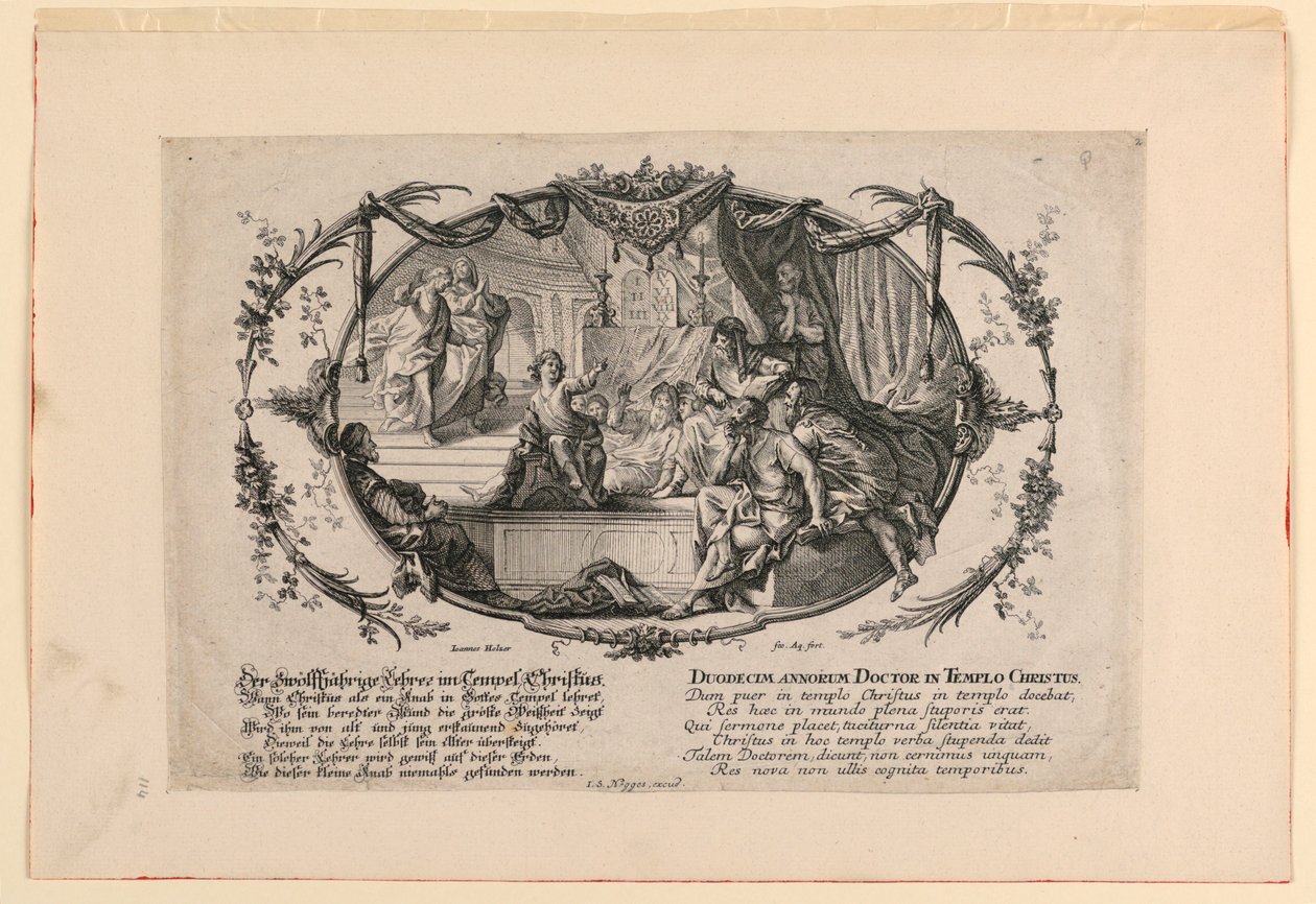 Tolv år som läkare i Kristi tempel av Johann Evangelist Holzer