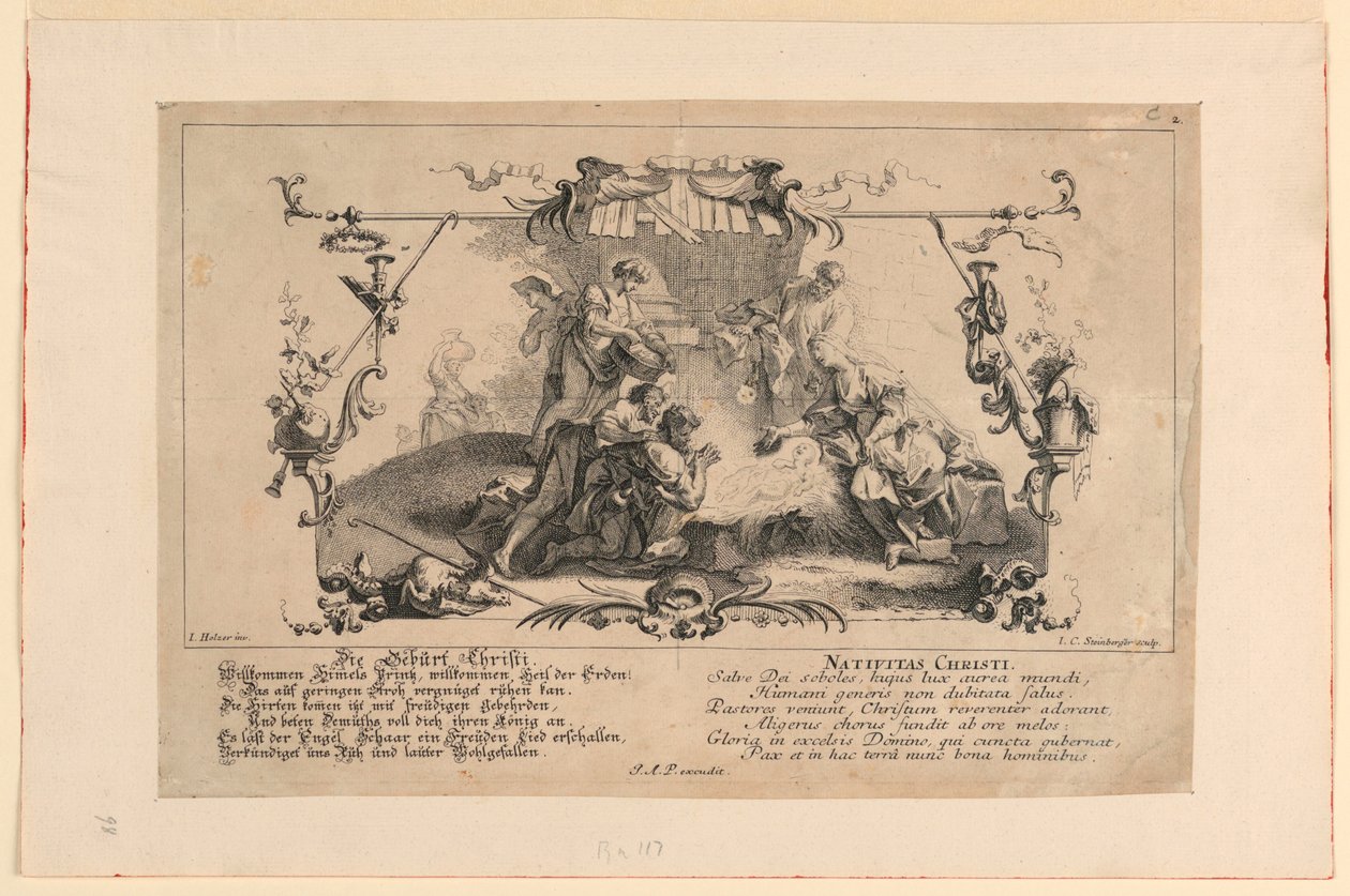 Kristi födelse av Johann Evangelist Holzer