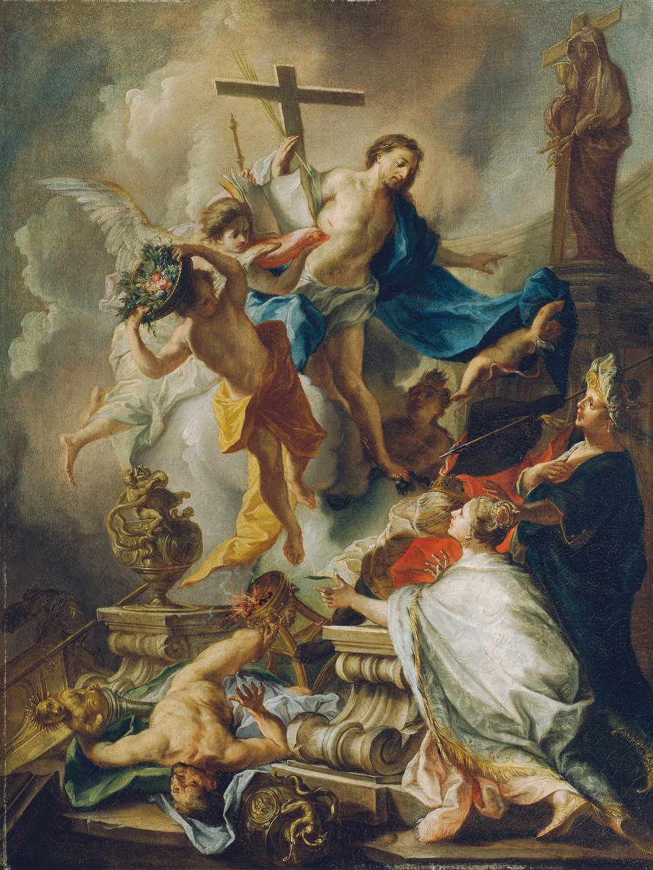 Kristendomens seger över hedendomen av Johann Evangelist Holzer