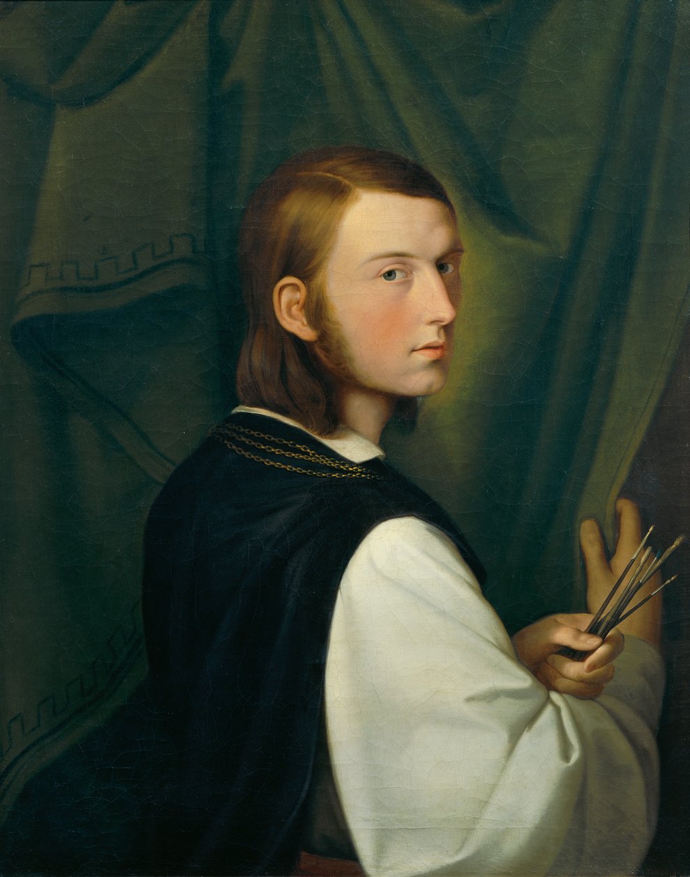 självporträtt av Johann Evangelist Scheffer von Leonhardshoff