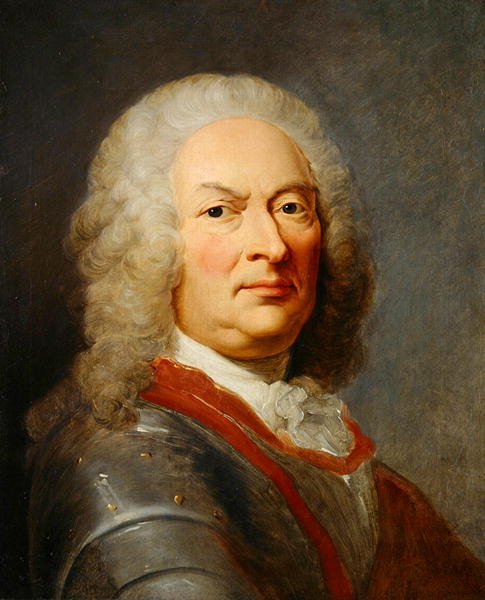 Porträtt av Vilhelm VIII, landgreve av Hessen-Kassel, efter 1752 (olja på duk) av Johann F.A. (school of) Tischbein