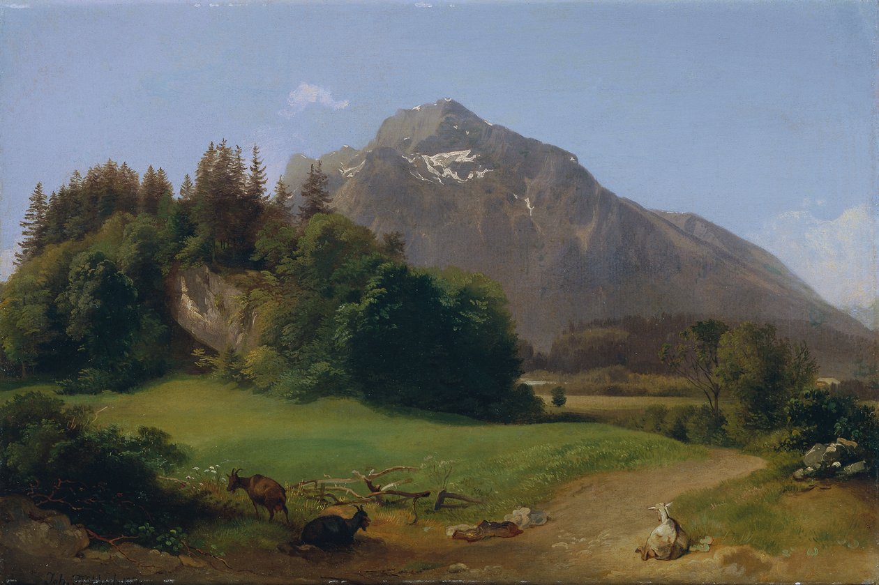nära Salzburg av Johann Fischbach