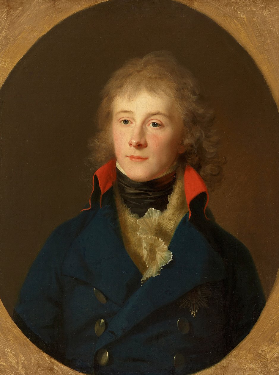 Porträtt av prins Ludvig Ferdinand av Preussen av Johann Friedrich August Tischbein