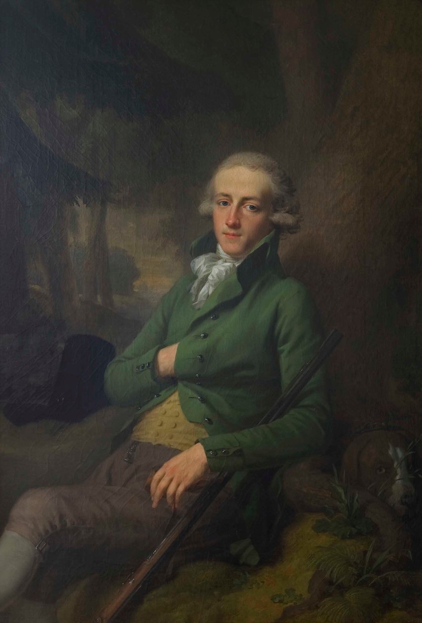 Porträtt av Andries Adolf Deutz van Assendelft (1764-1833) av Johann Friedrich August Tischbein