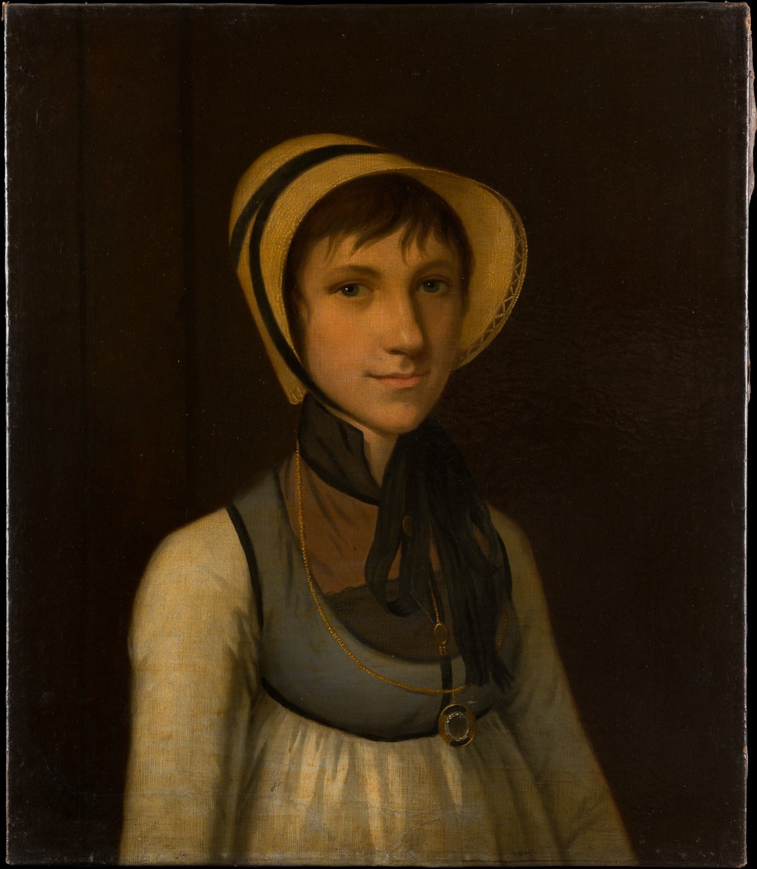 Porträtt av Marie Barbara Lauck av Johann Friedrich August Tischbein