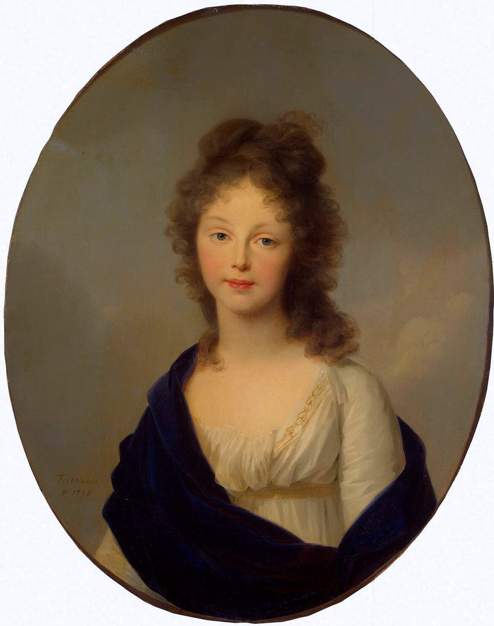 Porträtt av drottning Louise av Preussen