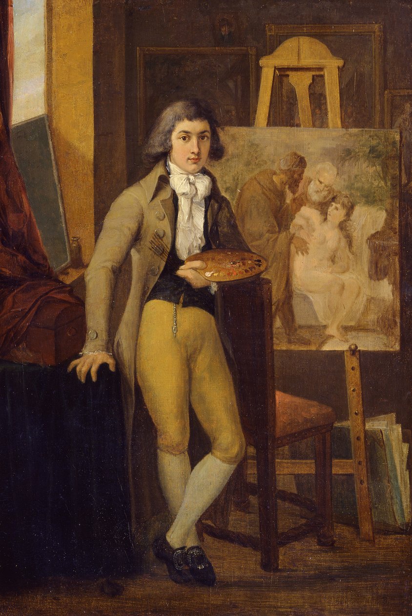 Självporträtt av Johann Friedrich August Tischbein