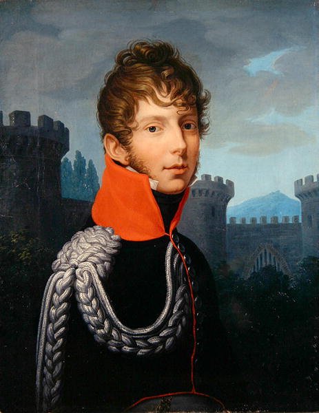 Wilhelm Friedrich Ernst von Dalwigk zu Schauenburg, ca 1810 (olja på duk) av Johann Friedrich Bury