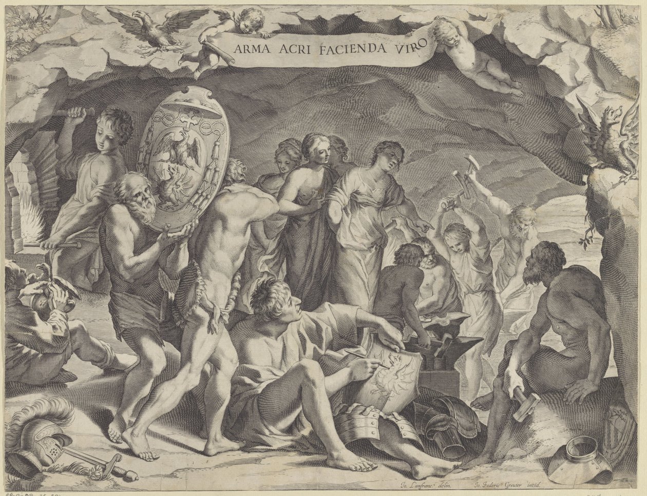 Vulcans smedja av Johann Friedrich Greuter