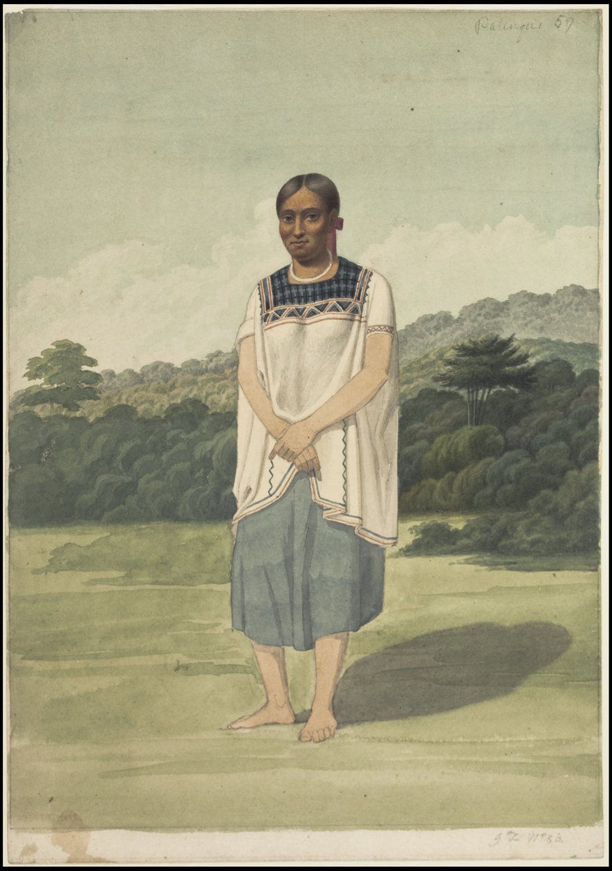 En samling av Waldecks originalkonstverk från Mesoamerika, ruta 1 av 22 av Johann Friedrich Maximilian von Waldeck
