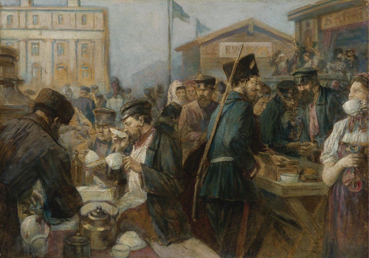 Måltiden i Sankt Petersburg av Johann Georg Christian Urlaub