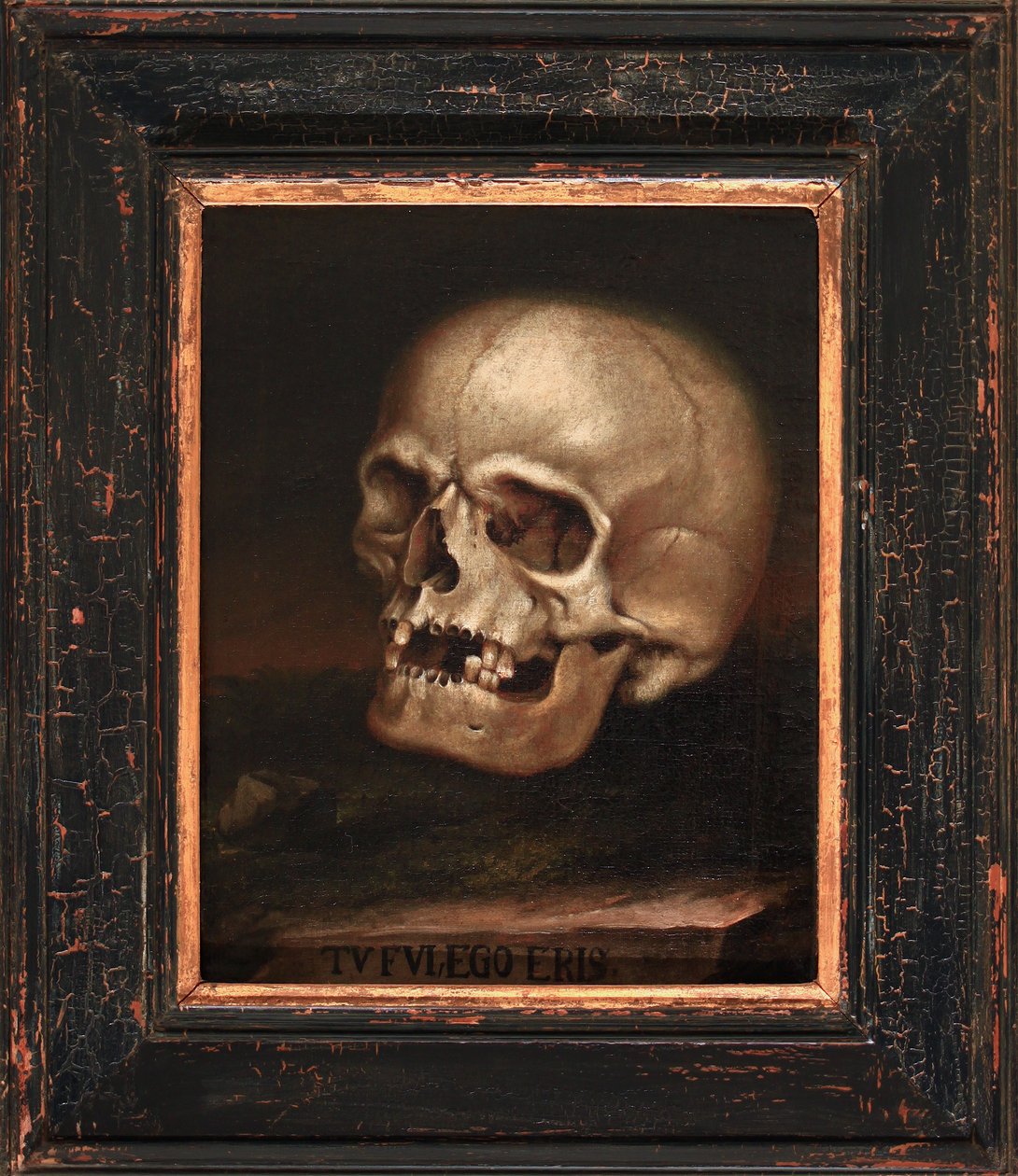 Tyska: Jag var du, du kommer att vara jag
Latin: Tu fui, ego eris av Johann Georg Dieffenbrunner