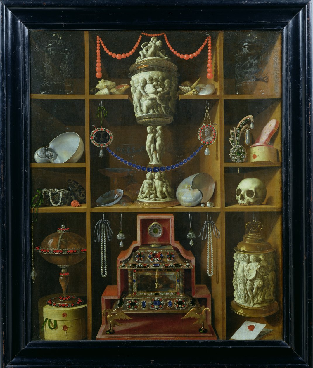 Skattekiste, 1666 swed av Johann Georg Hinz