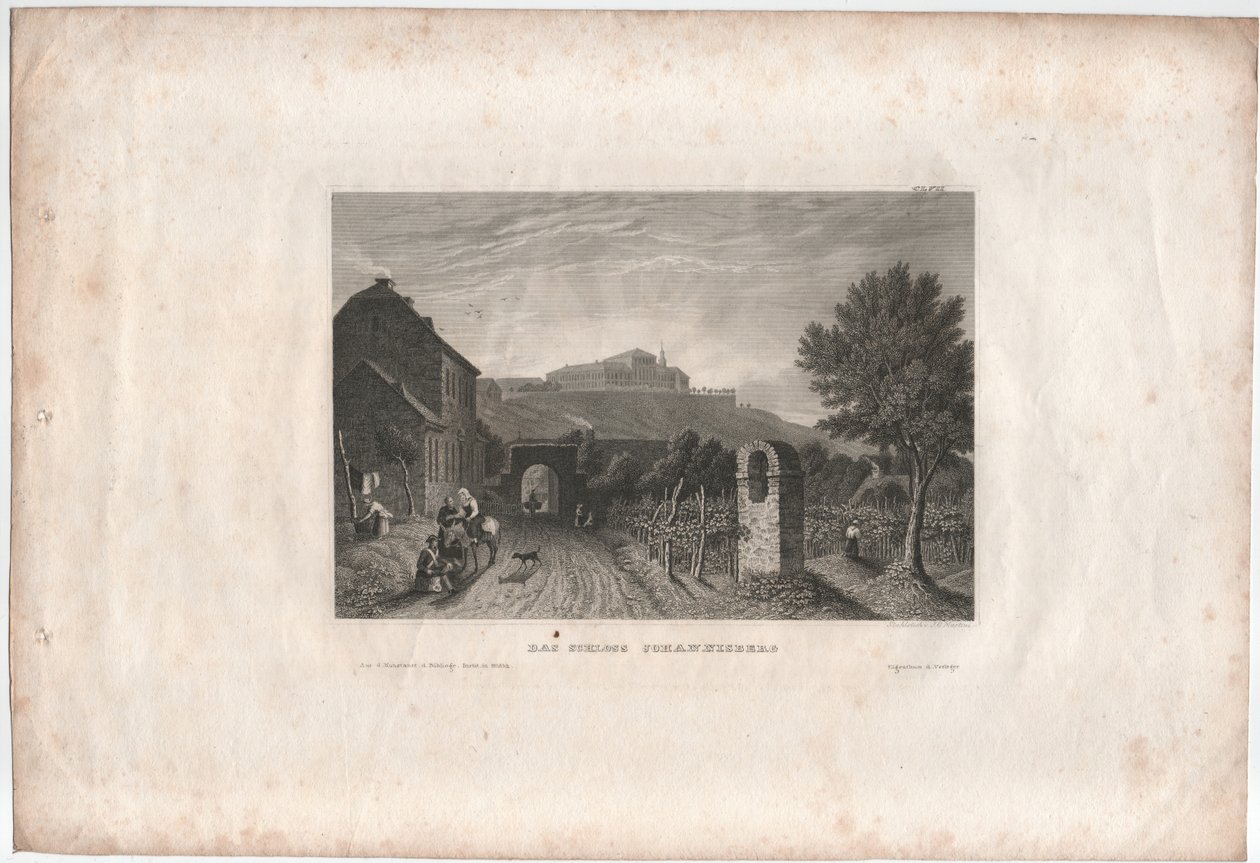 Johannisbergs slott av Johann Georg Martini