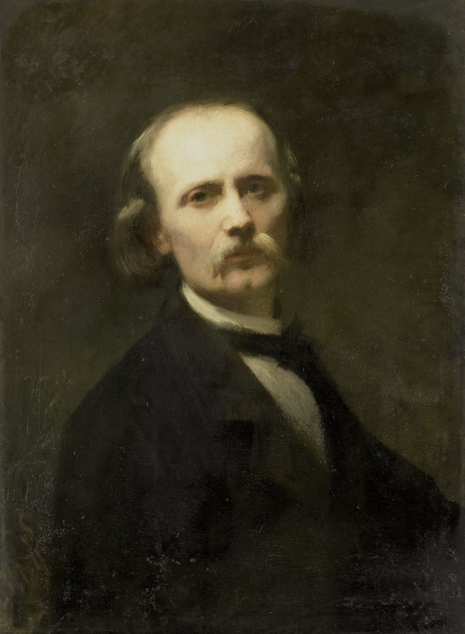 Självporträtt av Johann Georg Schwartze
