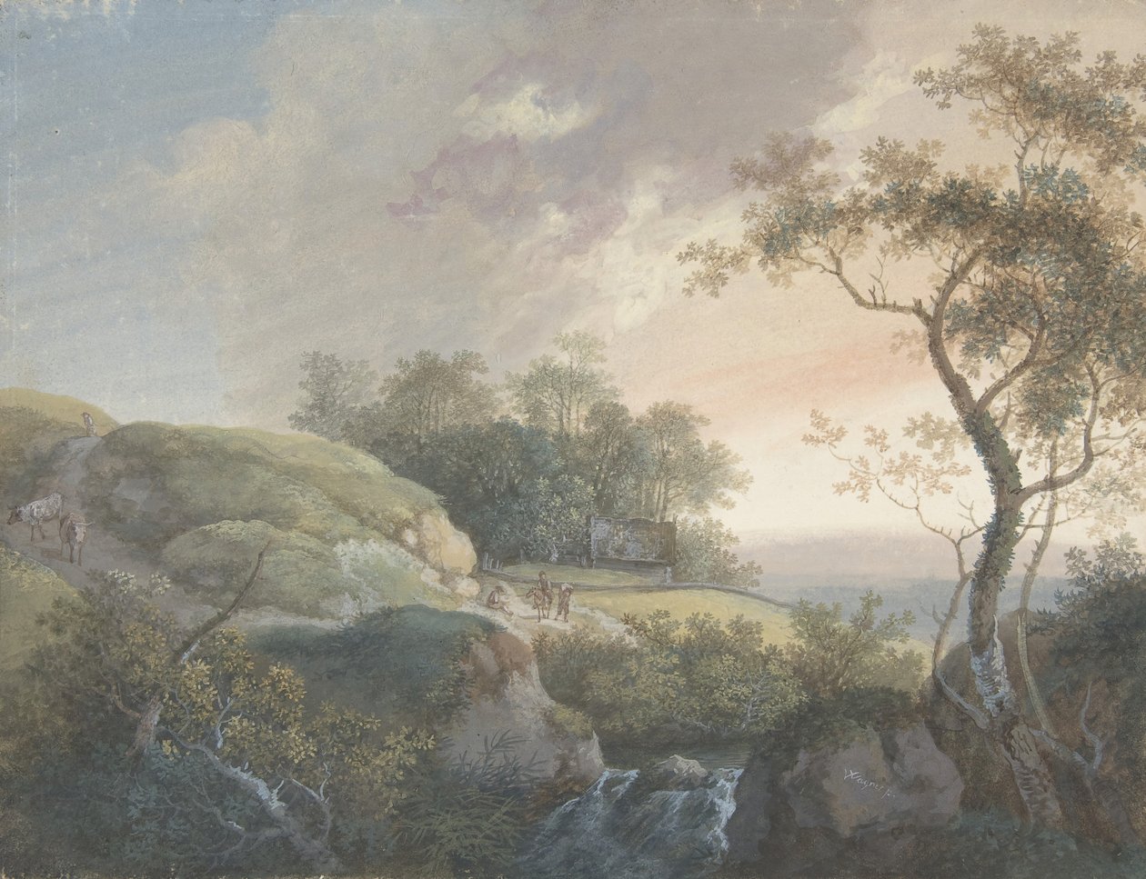 Morgonen, 1732-67. av Johann Georg Wagner