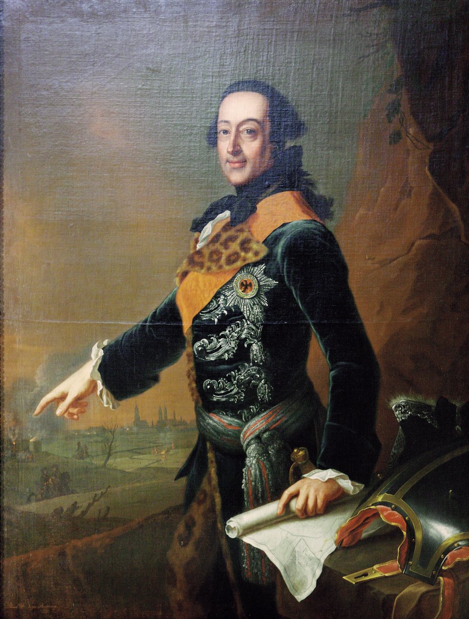 Karl, arvprins av Braunschweig-Luneburg, 1759 av Johann Georg Ziesenis